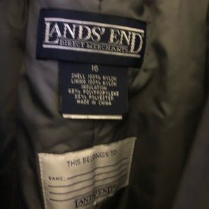 Lands End snow bibs